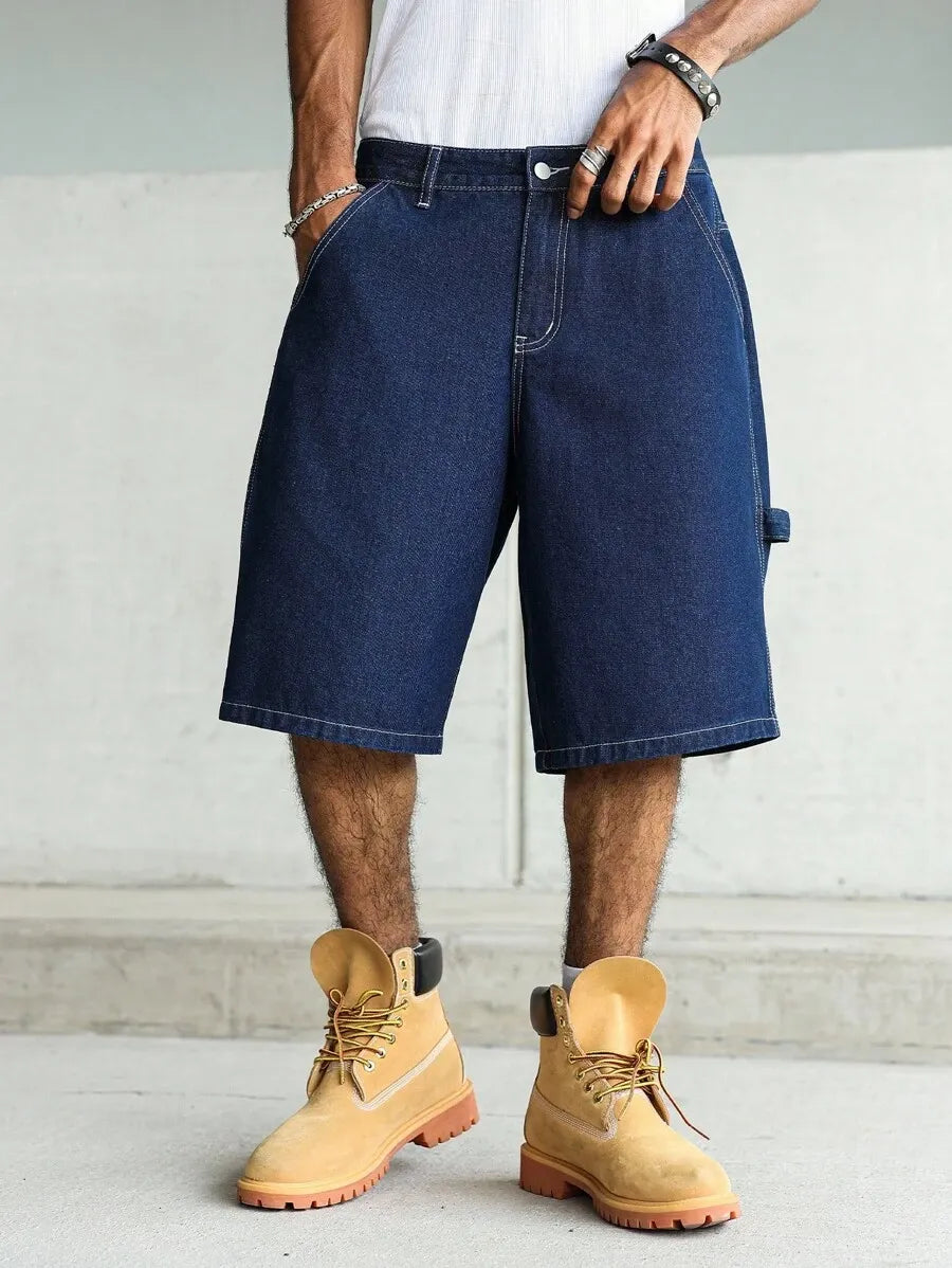 Oversize Baggy Jean Short